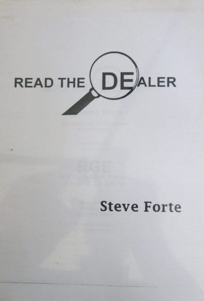 Read the dealer by Steve Forte