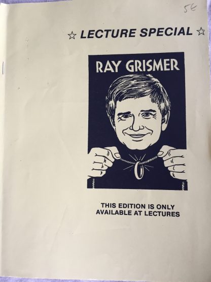 Lecture Special - Ray Grismer