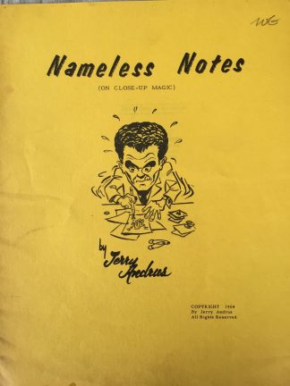Nameless notes - Jerry Andrus