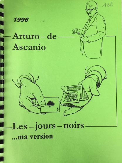 Arturo de Ascanio les jours noirs - Ascanio