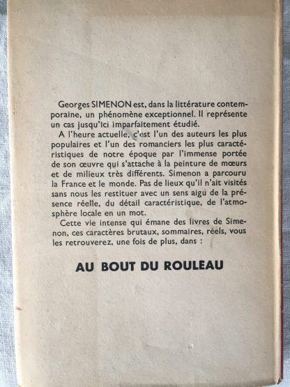 Au bout du rouleau - Georges Simenon - Image 3