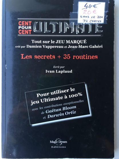 Tout sur le Jeu Marqué (les secrets + 35 routines) - pour utiliser le jeu Ultimate à 100% - Ivan Laplaud