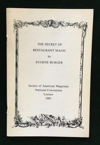 The secret of restaurant magic