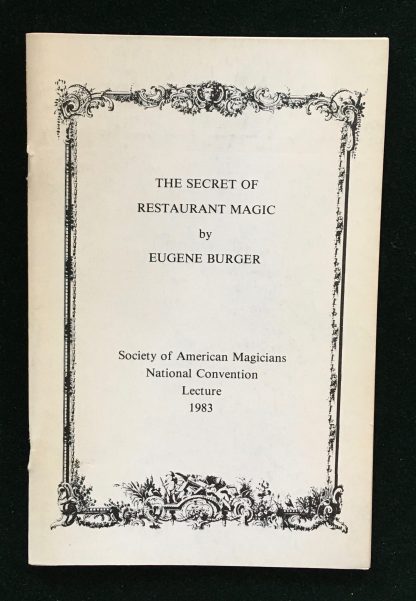 The secret of restaurant magic