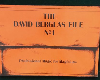 The David Berglas file n°1