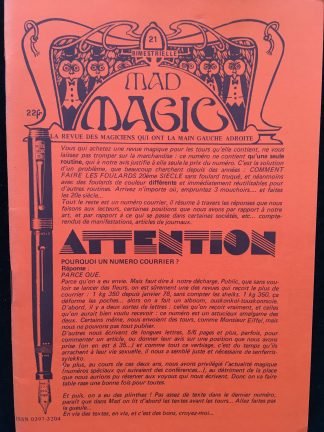 Mad Magic n°21