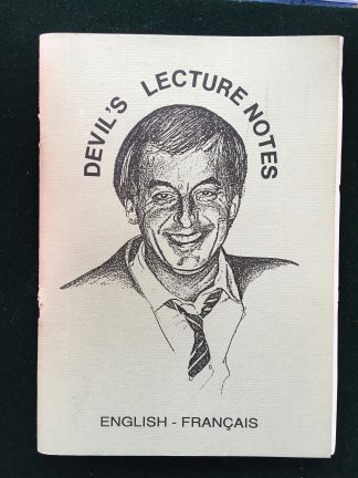 Devil's lecture notes