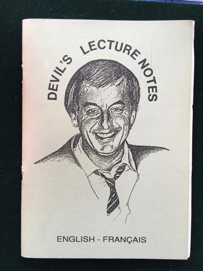 Devil's lecture notes