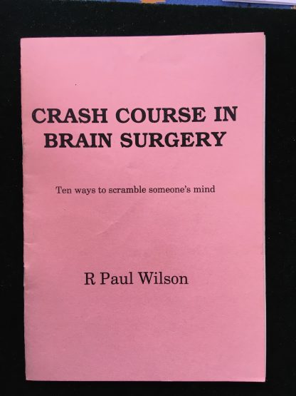 Crash course in brain surgery
