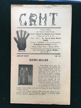 G.R.M.T. n°17 - juillet / aout 1946 - Saint Gilles