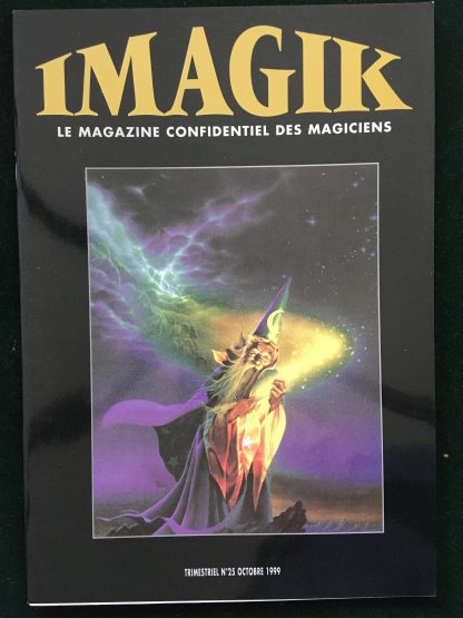 Imagik - le magazine confidentiel des magiciens - trimestriel n°25 - octobre 1999