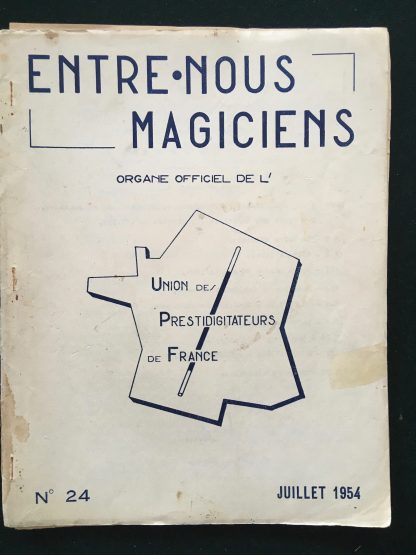 Entre nous magiciens n°24 - 1954 juillet