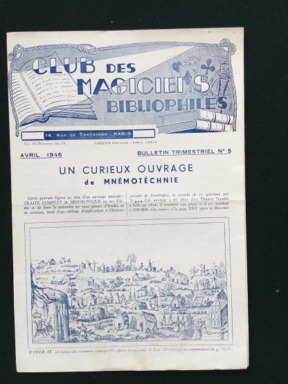 Club des magiciens bibliophiles n°05 - 1946