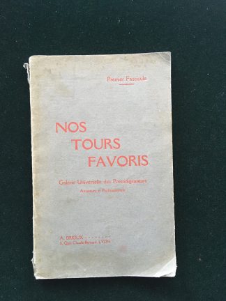 Nos tours favoris
