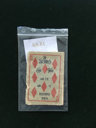 Card tricks and the way to perform them