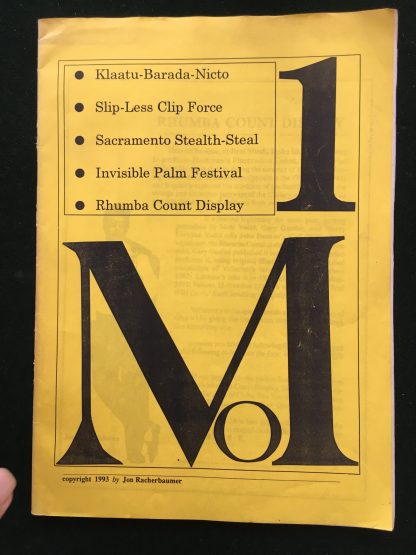 MO 1 - Klaatu Barada Nicto