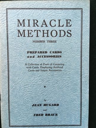 Miracle Methods no. 3 - Prepared cards and accessories