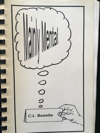 Mainly Mental vol 1 magico reprint 1997 from the 1947 edition