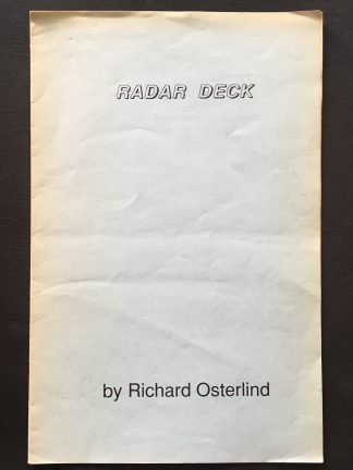 Radar Deck