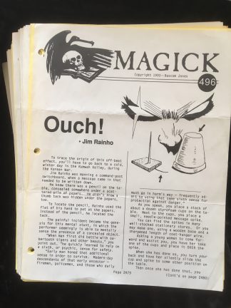Magick -105 issues 391 # 496