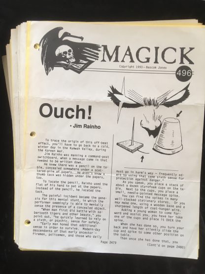 Magick -105 issues 391 # 496