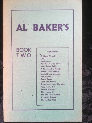 Al Bakers - book two