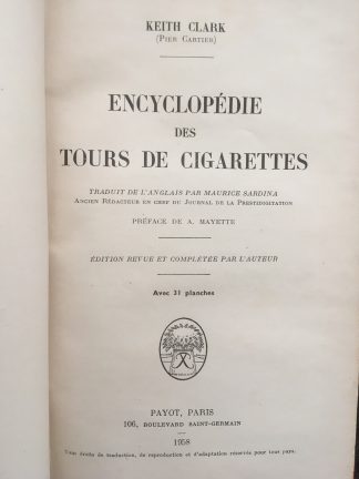 Encyclopédie des tours de cigarettes